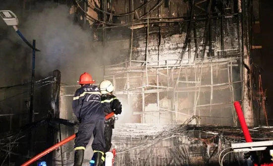 Toàn cảnh vụ cháy 8 căn nhà trên đường Trần Quốc Thảo ảnh 6