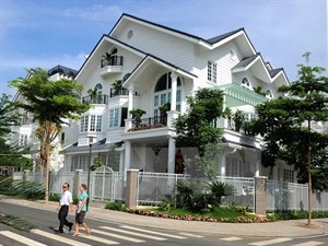 The high-end villa area Saigon Pearl in Binh Thanh district (Photo: VNA)