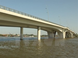 Thu Thiem bridge (Photo: VNA)
