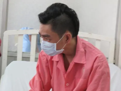 Thí sinh Vietnam's Got Talent  bị bỏng vì uống nhầm axít