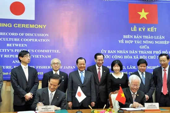 TPHCM tăng cường hợp tác nông nghiệp với Nhật Bản