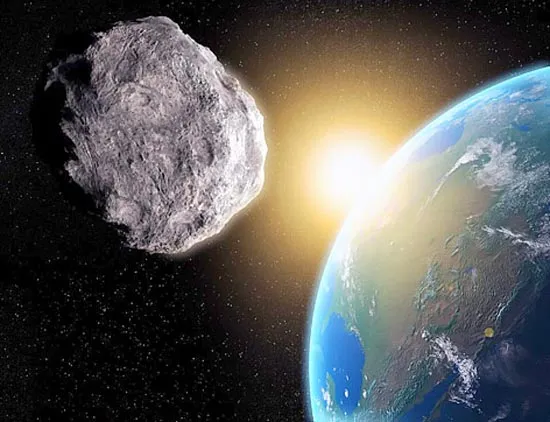 Thiên thạch bay ngang Trái đất