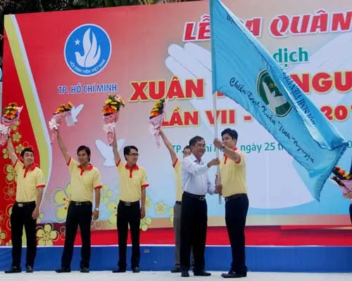 Hơn 67.000 chiến sĩ, sinh viên, thanh niên tham gia chiến dịch "Xuân tình nguyện năm 2015"
