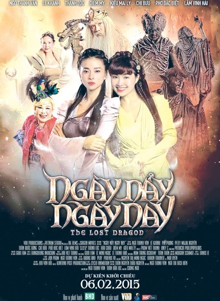 On fire: A poster for Ngay Nay Ngay Nay (The Lost Dragon), which raked in VND40 billion (US$1.8 million) in ticket sales in three weeks. — Photo Courtersy of Viet Nam Artist Agency.