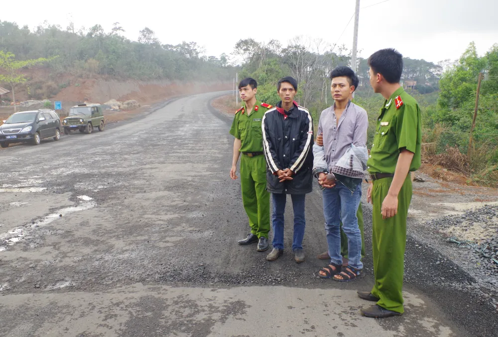 Phá nhanh nhóm cướp trên Quốc lộ 14