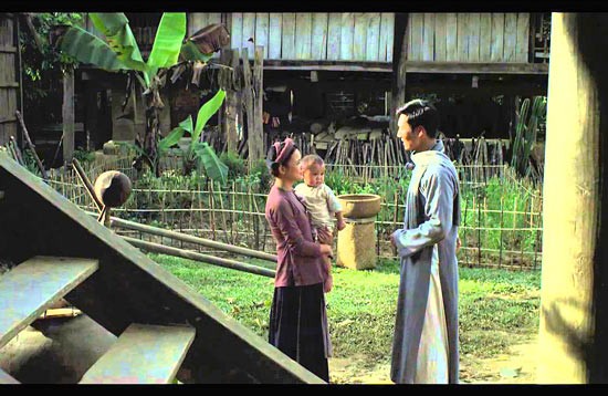 A scene in the nominated film “Thau Chin (Ho Chi Minh's nickname) in Siam”