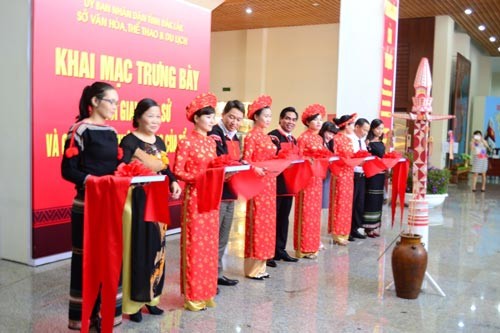 The exhibition themed “Historical periods and Vietnam’s sovereignty” was opened on March 10. (Photo:SGGP)