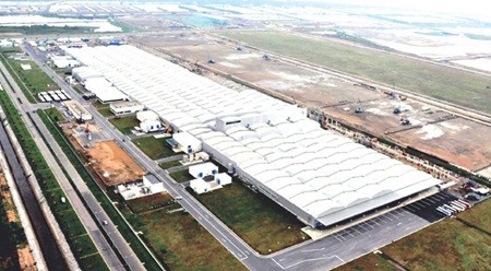 An overview of Dinh Vu Industrial Zone in the northern city of Hai Phong. Ineffective industrial zones will be demolished, Deputy Prime Minister Hoang Trung Hai said yesterday (Photo: VNA/VNS)