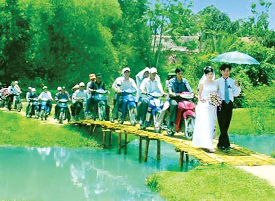 Đám cưới qua sông