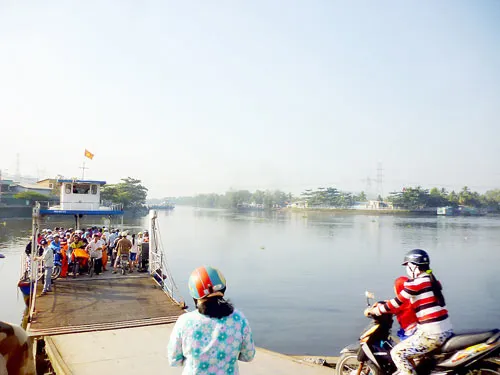 Mong có cầu qua sông Cần Giuộc