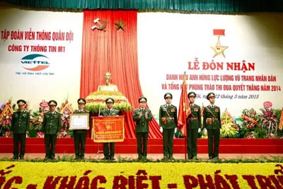 Công ty Thông tin M1 sản xuất thành công nhiều thiết bị thông tin quân sự