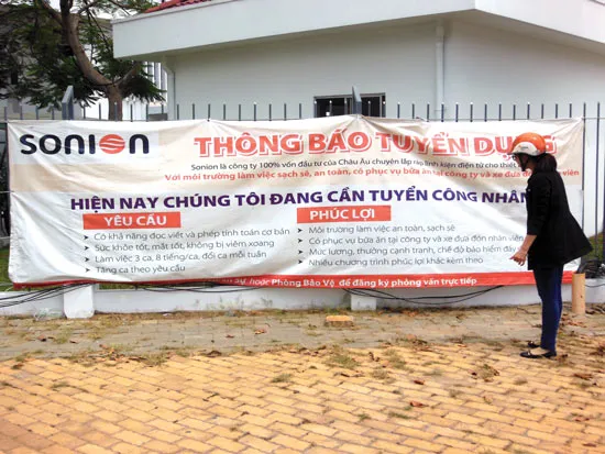 "Khát" lao động sau Tết