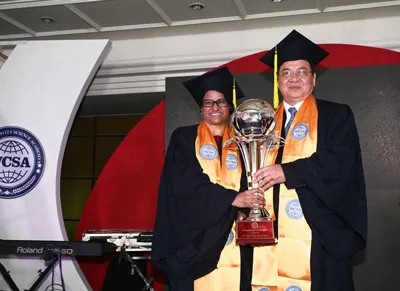 WCSA trao tặng Bằng Viện sĩ cho GS Hoàng Quang Thuận