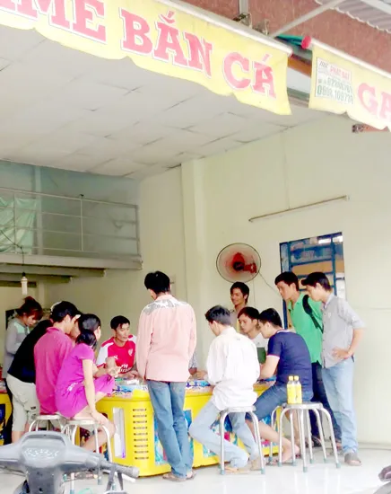 Game bắn cá “bắn” tới vùng ven