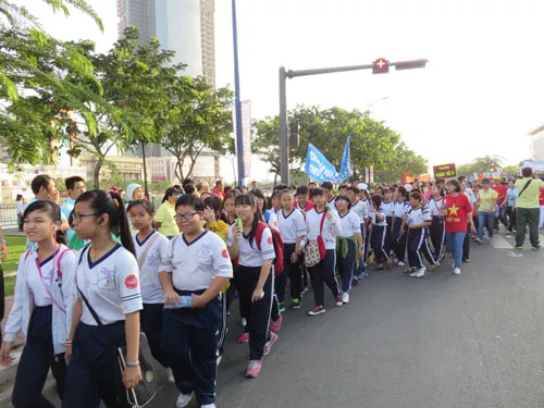 TPHCM phát động Ngày chạy Olympic vì sức khỏe toàn dân