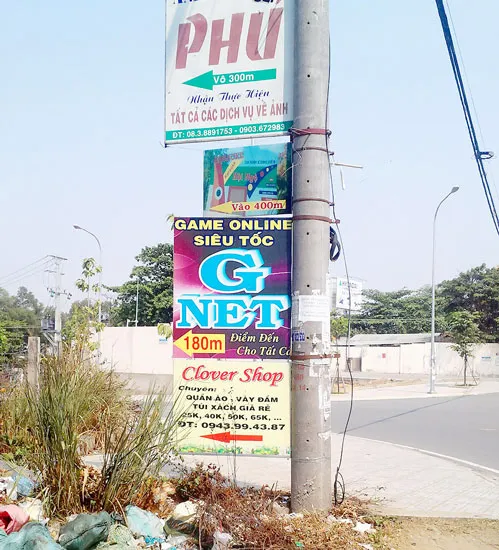 Quảng cáo nhếch nhác