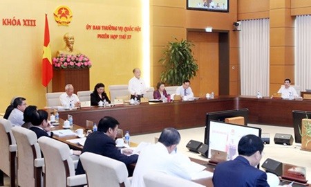 NA Chairman Nguyen Sinh Hung emphasised that amendments to the Penal Code should be in line with the spirit of the 2013 Constitution, particularly on people-related issues. He asked relevant agencies to continue working on the draft before submitting it to the NA again. — File Photo