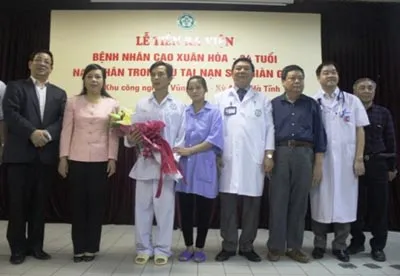 Vụ sập giàn giáo ở công trường  Formosa Hà Tĩnh: Bệnh nhân nặng đầu tiên được xuất viện