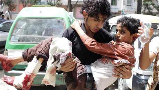 Hàng ngàn bộ binh Saudi Arabia chuẩn bị tấn công vào Yemen