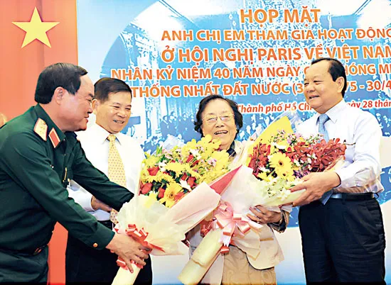 Tự hào các nhân chứng lịch sử tham gia Hội nghị Paris