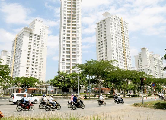 New built buildings in HCMC (Photo: SGGP)