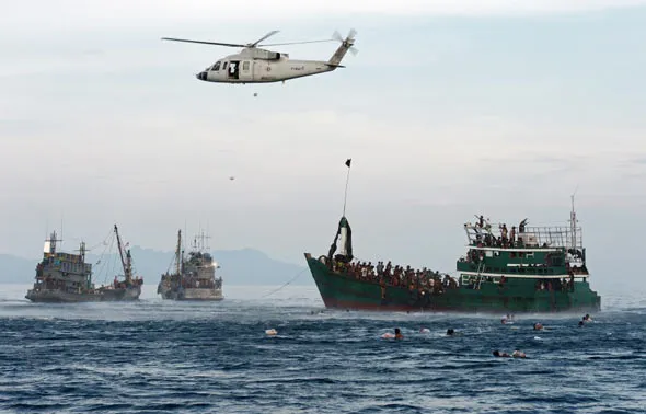 LHQ kêu gọi các nước Đông Nam Á không quay lưng với người nhập cư