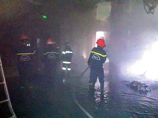 Dập tắt nhanh vụ cháy tại khu căn hộ cao cấp IMPERIA, quận 2