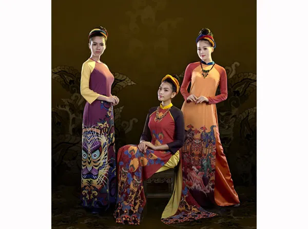 Giới thiệu áo dài Việt tại New York