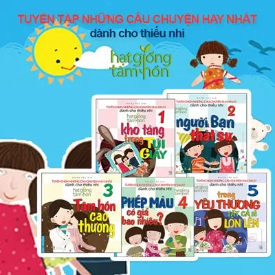 Ra mắt bộ sách Tuyển chọn những câu chuyện  hay nhất dành cho thiếu nhi