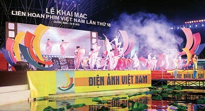The opening ceremony of the 18th Vietnam Film Festival (Photo: Sggp)