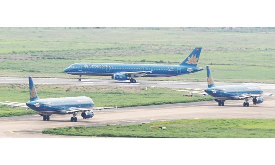 Vietnam Airlines aircrafts (Photo: SGGP)