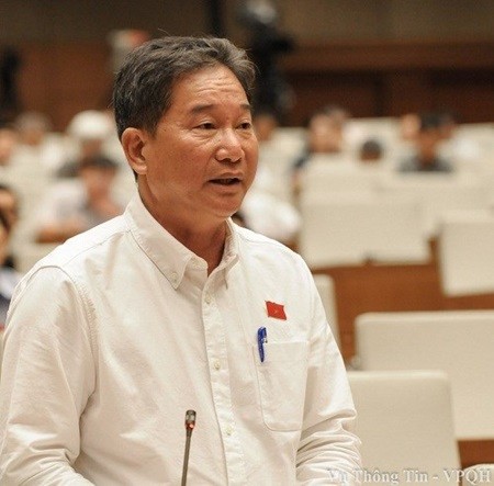 Deputy Nguyen Ba Thuyen from the southern province of Lam Dong. — Photo infonet