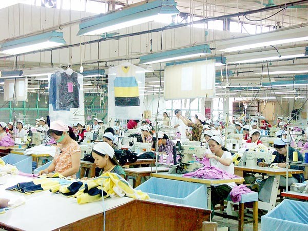 Vietnam’s garment and textile export turnover to EAEU might increase 50 percent with the recently signed FTA (Photo: SGGP)