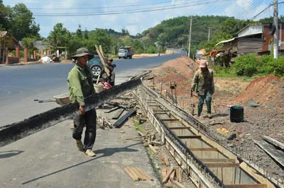 Thi công đường Hồ Chí Minh qua Bình Phước: Khả năng chậm tiến độ do vướng giải phóng mặt bằng