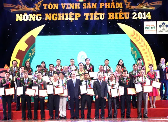 Sản phẩm Công ty Vedan được tôn vinh tại Lễ Tôn vinh 145 sản phẩm nông nghiệp tiêu biểu năm 2014