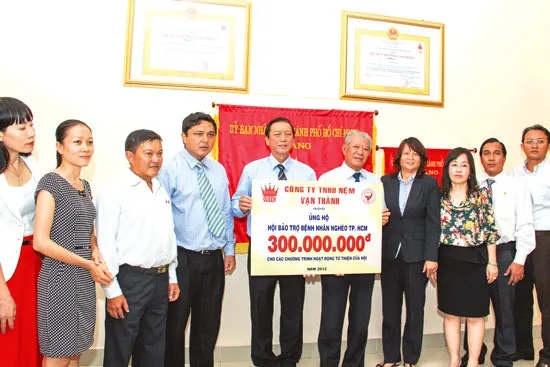 Thành công của Công ty Nệm Vạn Thành luôn song hành cùng với trách  nhiệm xã hội