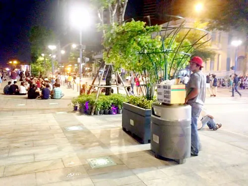 Kiên trì xây dựng nền nếp văn hóa ở phố đi bộ