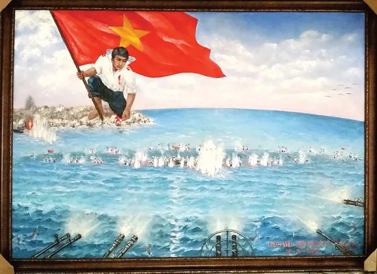 Đấu giá bức tranh Gạc Ma - Vòng tròn bất tử
