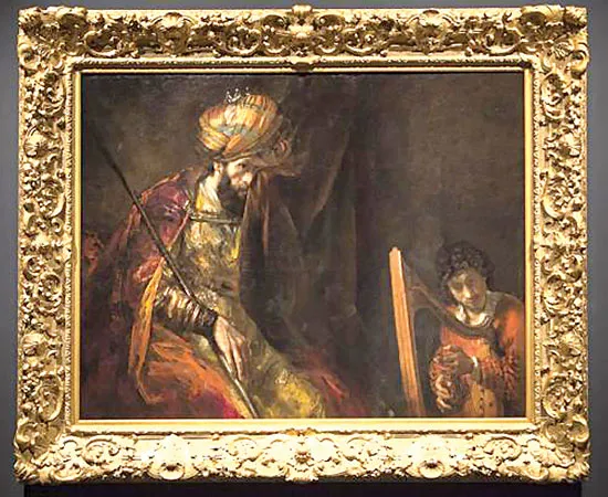 Saul og David đúng là của Rembrandt
