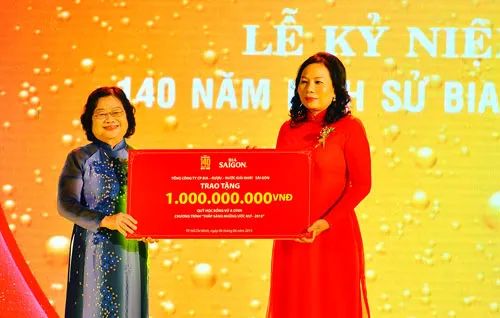 Sabeco chung tay vì cộng đồng