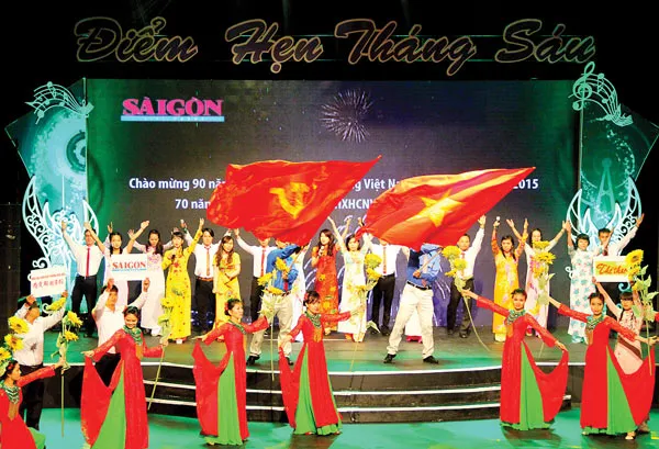 Sôi nổi Chương trình Điểm hẹn tháng sáu