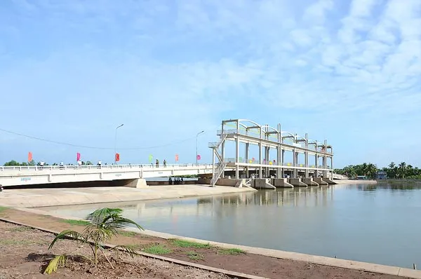 Khánh thành công trình cống Sơn Đốc 2