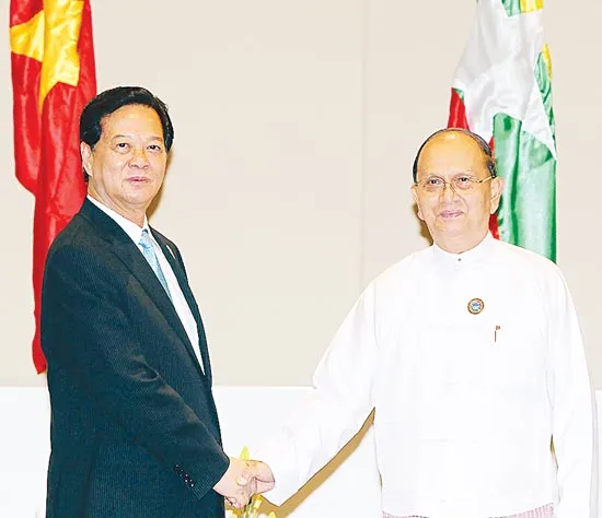 Thủ tướng Nguyễn Tấn Dũng dự Hội nghị cấp cao Campuchia - Lào - Myanmar - Việt Nam