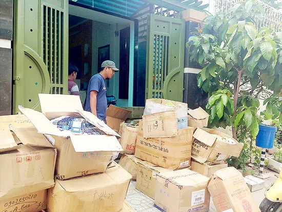 Một công ty kinh doanh thực phẩm chức năng giả