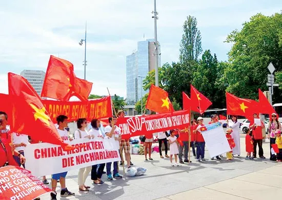 Ký kháng thư phản đối Trung Quốc thay đổi nguyên trạng biển Đông