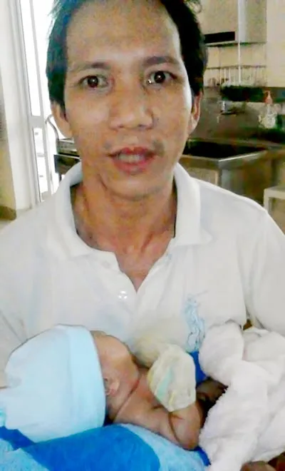 Mong manh con gái đầu lòng sinh non