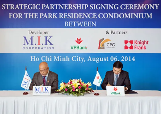 VPBank cam kết tài chính và tiến độ cho các dự án của M.I.K