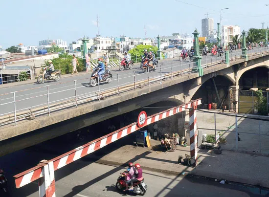 Cầu Nhị Thiên Đường 1 cần phương án thay thế