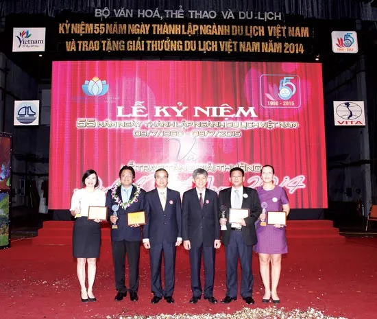 Lữ hành Saigontourist được vinh danh tại Giải thưởng Du lịch Việt Nam