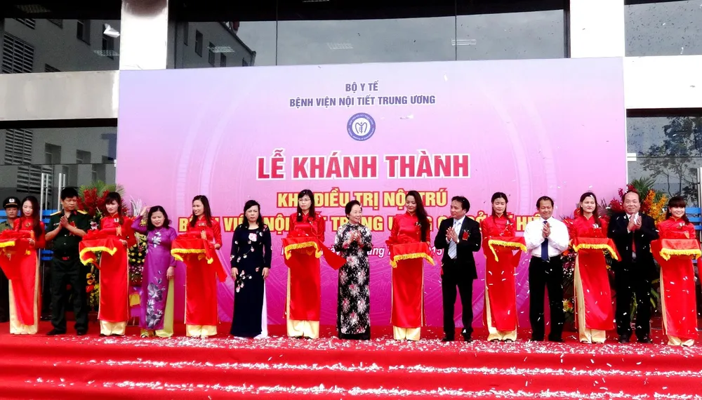 Bệnh viện Nội tiết trung ương thêm khu điều trị mới giúp giảm tải